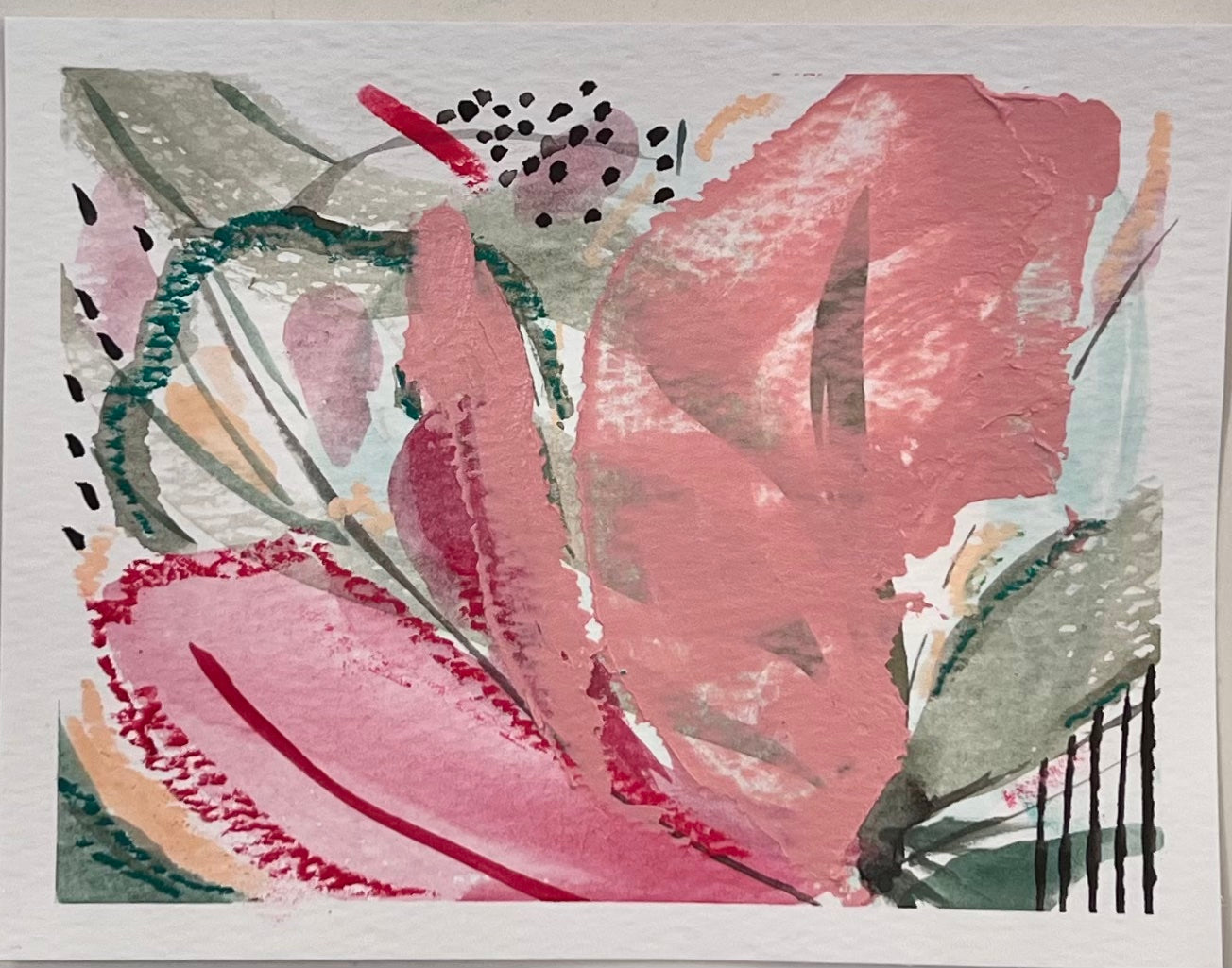 New Orleans Rose 2 - Original Art