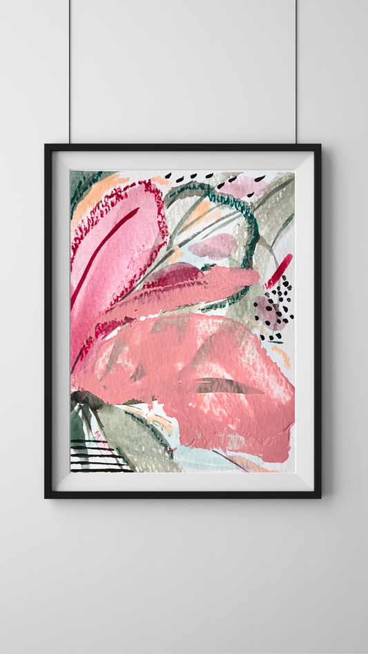 New Orleans Rose 2 - Original Art